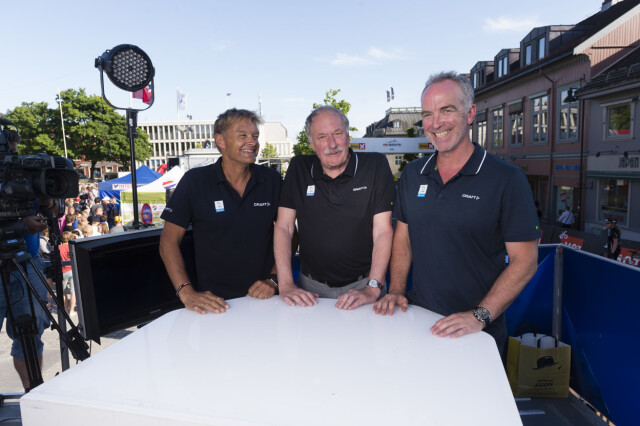 TOUR-FLAUSE: Det har gått noen år siden «dotabben» under Tour de France, men Christian Paasche husker nok flausen som om det var i går. Her med Dag Otto Lauritzen (t.v) og Johan Kaggestad under Touren i 2015. Foto: Geir Egil Skog/ TV 2 TOUR-FLAUSE: Det har gått noen år siden «dotabben» under Tour de France, men Christian Paasche husker nok flausen som om det var i går. Her med Dag Otto Lauritzen (t.v) og Johan Kaggestad under Touren i 2015. Foto: Geir Egil Skog/ TV 2